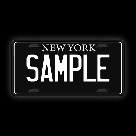 new york personalized license plates.